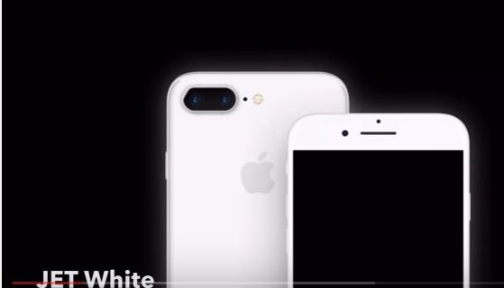 Me man iPhone 8 mau Jet White dep khong ti vet
